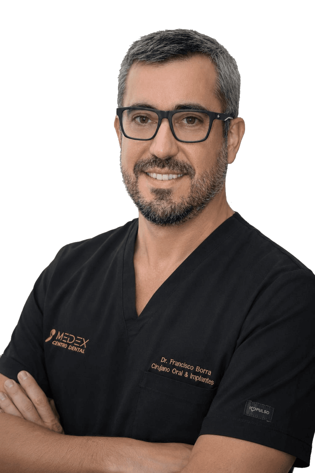 Dr. Francisco Borrego, profesor de Cirugía, Periodoncia e Implantes en Salgado Academy